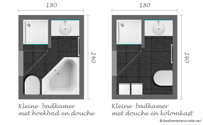 kreupel moersleutel Technologie Kleine badkamer renoveren & inrichten: 12 tips + foto's & inspiratie